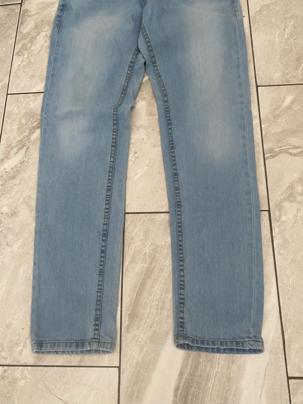 ZARA MAN Mens Light Wash Denim Slim Fit Jeans | 32 - Picture 6 of 13